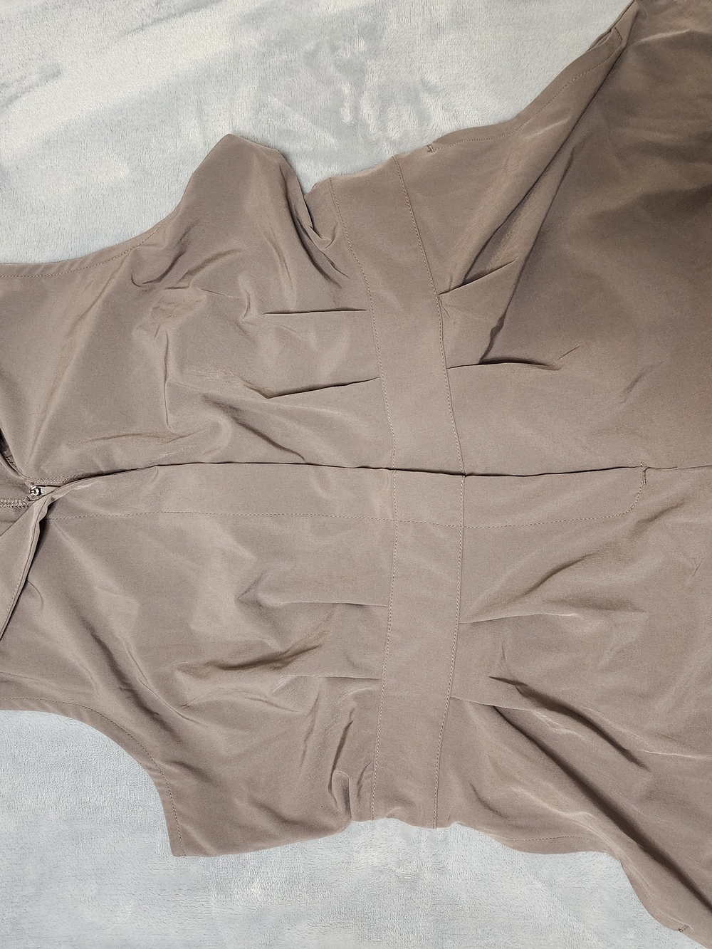 Avia Taupe Sleeveless Camisole with Princess Seams